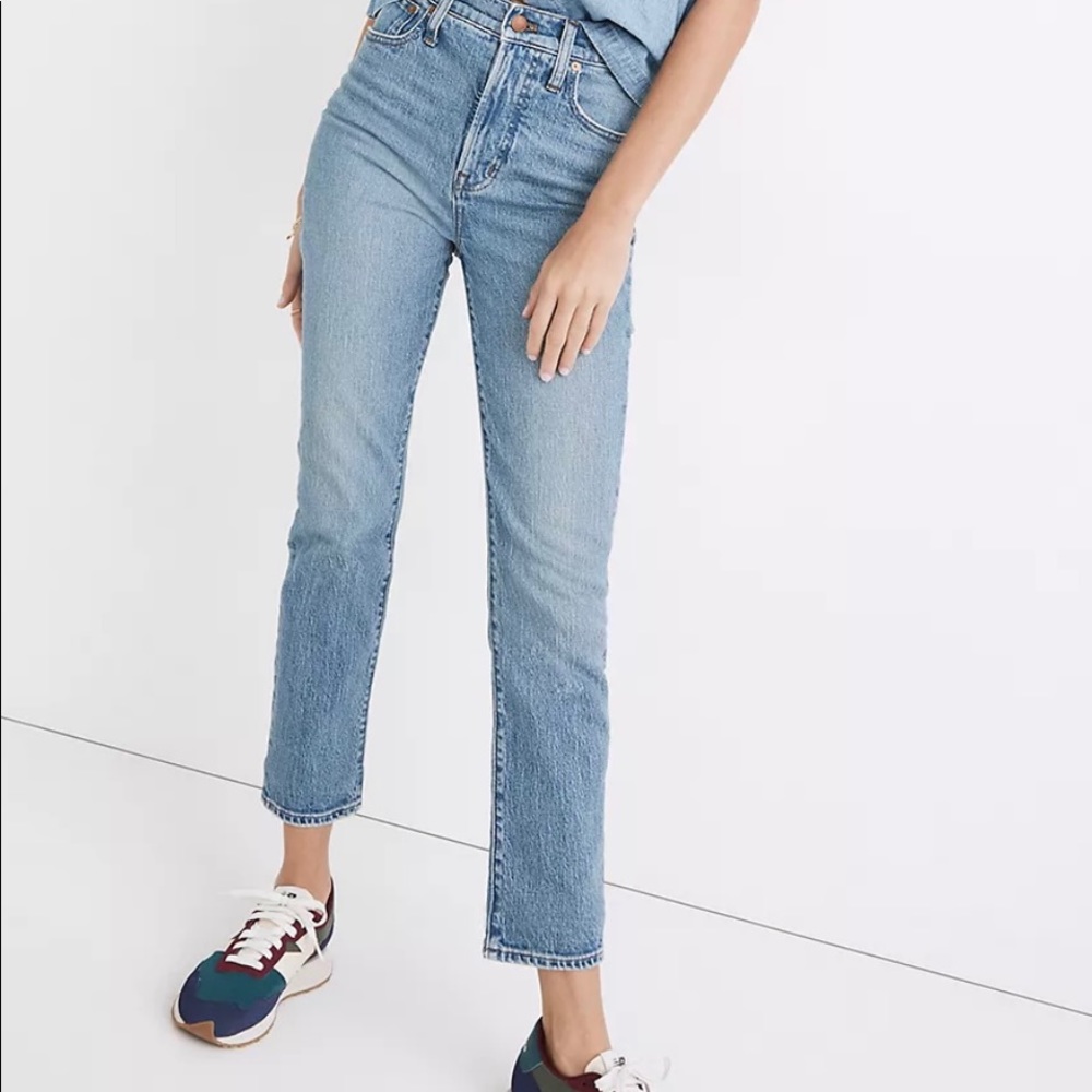 NWT Madewell Perfect Vintage Jean in Banner Wash